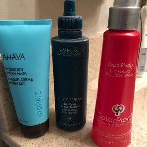 Ahava, Aveda & ColorProof